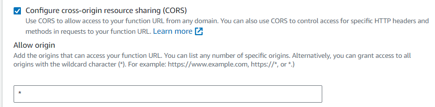 CORS