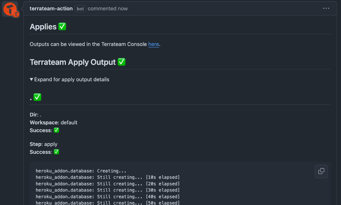 Terrateam Apply