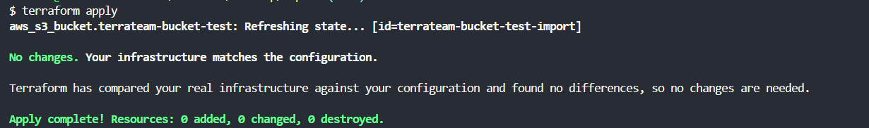 Terraform Apply
