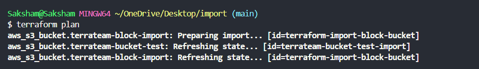 Terraform Plan