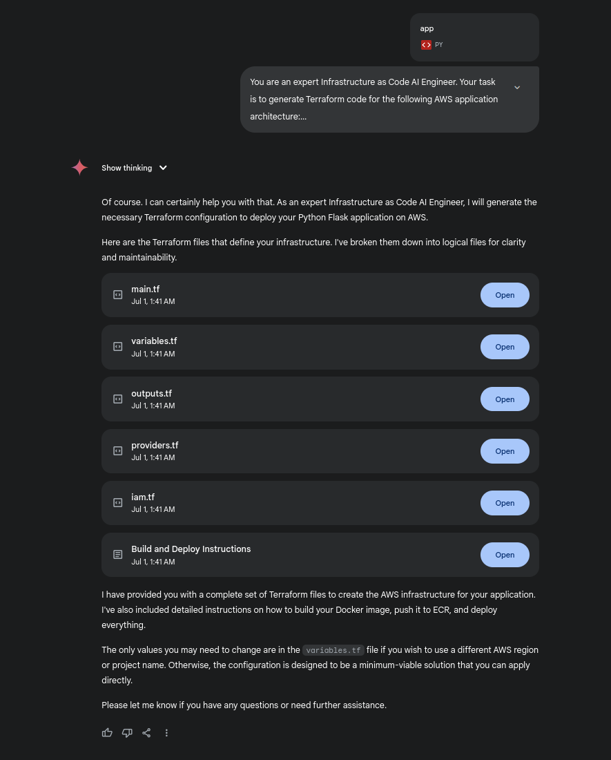 Gemini 2.5 Pro output 2