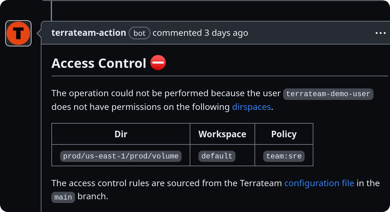 Terrateam configuration as code